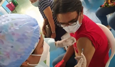 La vacunación contra el Covid-19 avanza en el municipio de Soledad. 