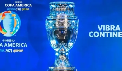 Trofeo de la Copa América. 