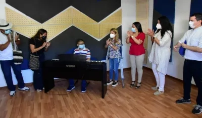 Acto de inauguración.