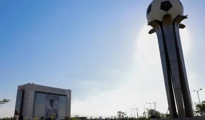 Sede de la Conmebol, en Paraguay. 