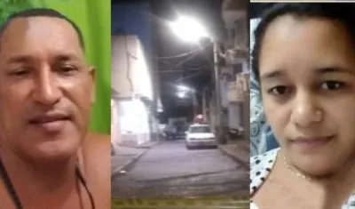 Alfonso Prieto Charris y la mujer herida como Francy Colina Hurtado.