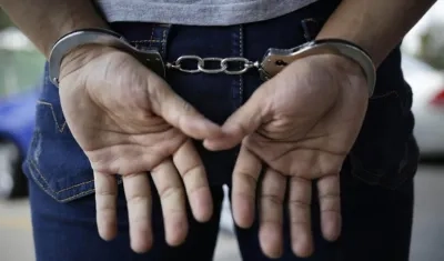 El hombre fue asegurado en centro carcelario.