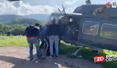 El hombre fue capturado por el CTI y el Ejército.