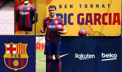 El defensa Eric García.