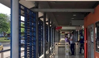 Estación Chiquinquirá de Transmetro.