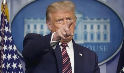 El expresidente de EE.UU., Donald Trump.