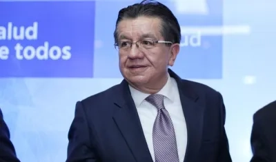 El Ministro de Salud, Fernando Ruiz Gómez.
