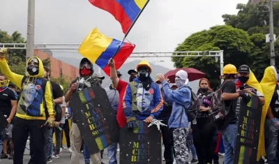 Protestas en Colombia