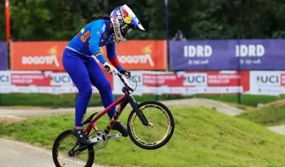 La colombiana Mariana Pajón.