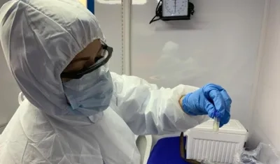 Muestras de Covid-19 realizadas en Barranquilla por la Secretaría de Salud.