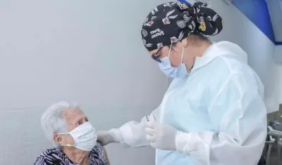 Vacunación en Colombia.