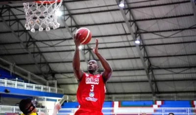 Juan Diego Tello empujó la victoria barranquillera. 