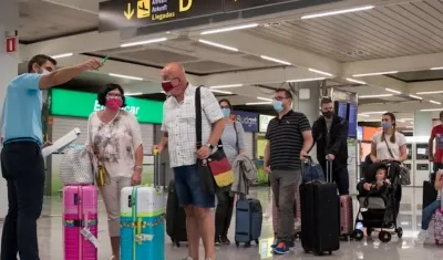 Aeropuerto en Mallorca.