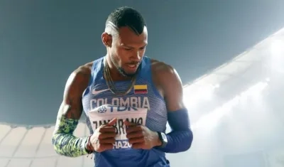 Anrhony Zambrano, atleta costeño.