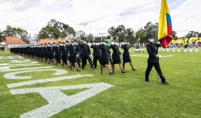 Ascensos en la Policía Nacional este sábado.