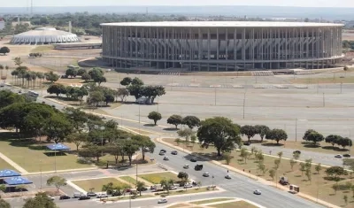 Imagen del estadio de Brasilia.