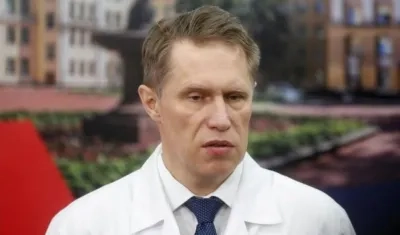 El ministro de Sanidad ruso, Mijaíl Murashko.