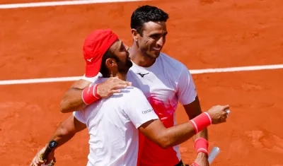 Juan Sebastián Cabal y Robert Farah. 