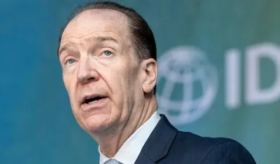 El presidente del Banco Mundial, David Malpass. 