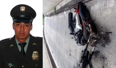 Patrullero Carlos Andrés Rincón Martínez.