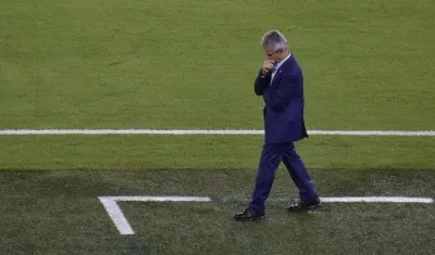 Reinaldo Rueda, DT de la selección Colombia. 