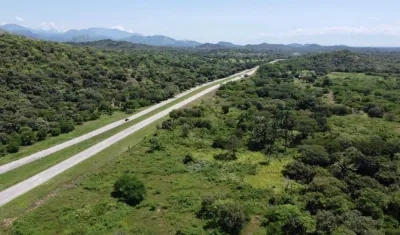 Un tramo de la Ruta del Sol 3.