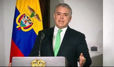 Iván Duque, Presidente de Colombia.