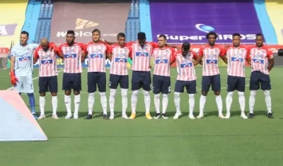 Junior en el estadio Metropolitano. 