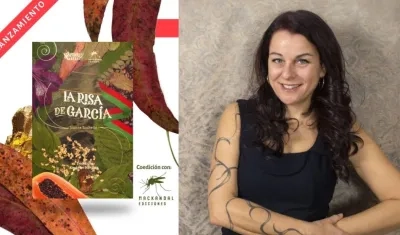 Este jueves será el lanzamiento de la novela La risa de García de la canadiense Joanne Rochette.