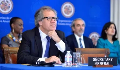 Luis Almagro, Secretario General de la OEA.