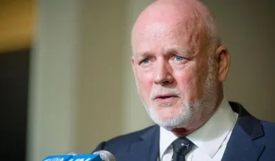 El enviado especial de la ONU para los Océanos, Peter Thompson.