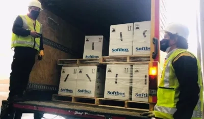 Las vacunas que llegaron.