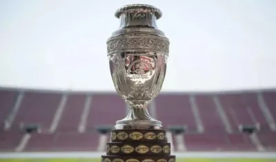 Trofeo de la Copa América. 