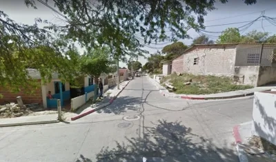 Carrera 22B con calle 74A, donde ocurrió el crimen.