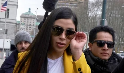 Emma Coronel, la esposa del narcotraficante mexicano Joaquín "El Chapo" Guzmán.