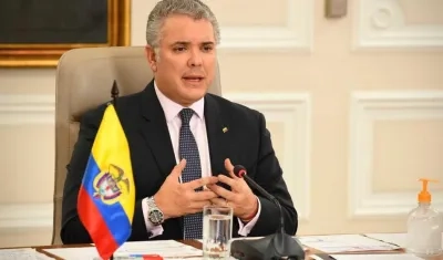 El Presidente de la República, Iván Duque.