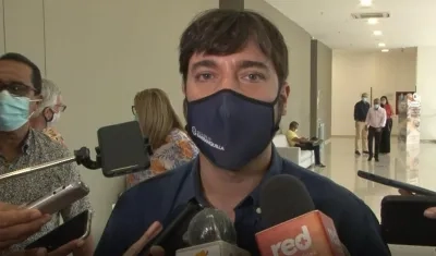 Jaime Pumarejo, Alcalde de Barranquilla. 