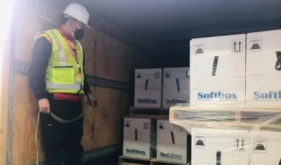 Las vacunas que llegaron.