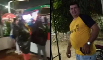 Lugar de los hechos y Jhon Ropero Rincón.