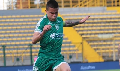 Walmer Pacheco, jugador barranquillero. 