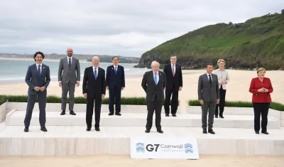 Los líderes estarán reunidos en un hotel y un castillo de Cornualles hasta el domingo.