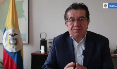 Fernando Ruiz, Ministro de Salud.