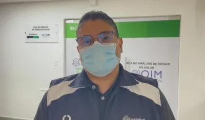 Humberto Mendoza, Secretario de Salud de Barranquilla.