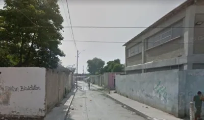 Carrera 36 con calle 28, lugar de los hechos. 