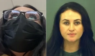 Casey Gar﻿cía haciéndose pasar por su hija. 