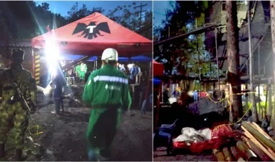 Equipo de Salvamento Minero de Nobsa atiende emergencia por explosión en mina subterránea de carbón en Socha, Boyacá.