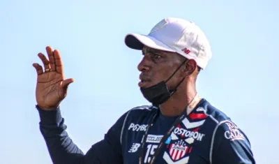 Luis Amaranto Perea, DT del Junior.