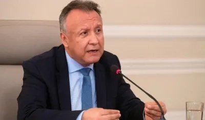 El Viceministro de Salud Pública, Luis Alexander Moscoso.