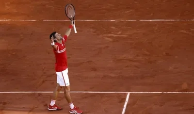 El serbio Novak Djokovic 