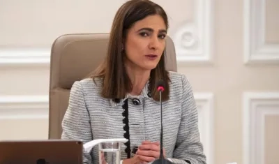 Ángela María Orozco, ministra de Transporte.